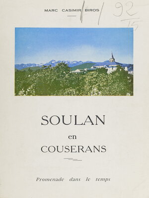 cover image of Soulan en Couserans